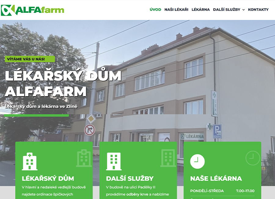 Portfolio web Alfafarm